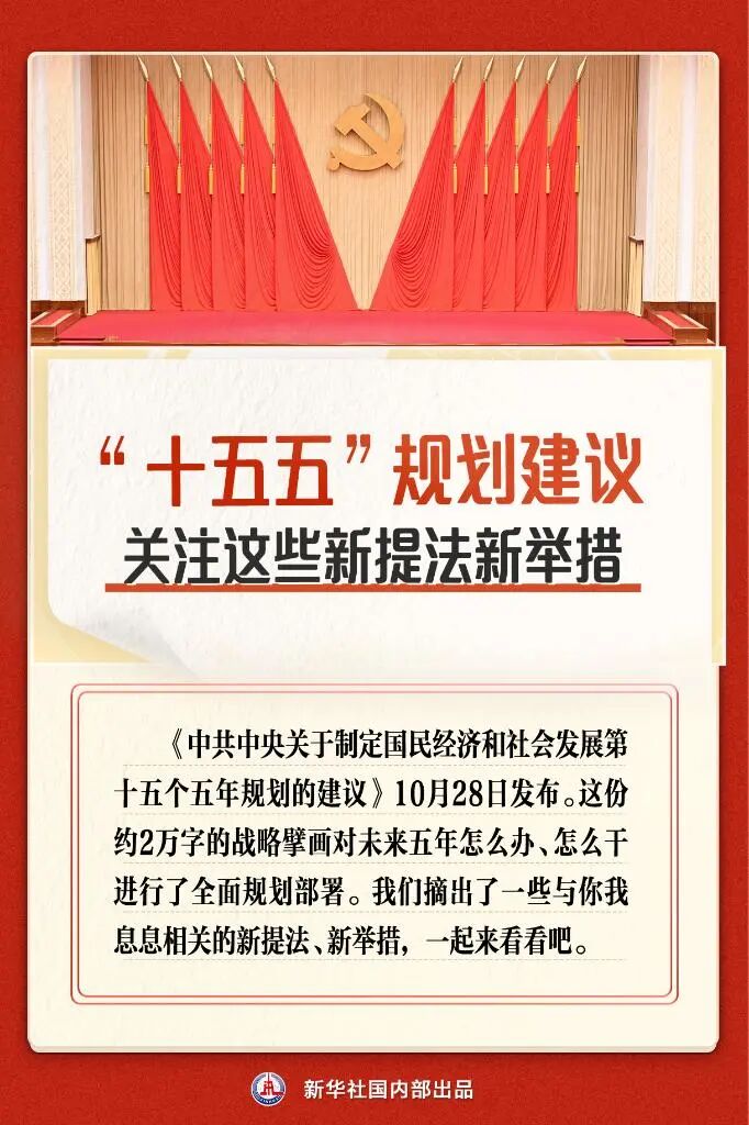 “十五五”规划建议 关注这些新提法新举措